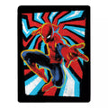 Psychedelic Spider-Man Fleece Blanket