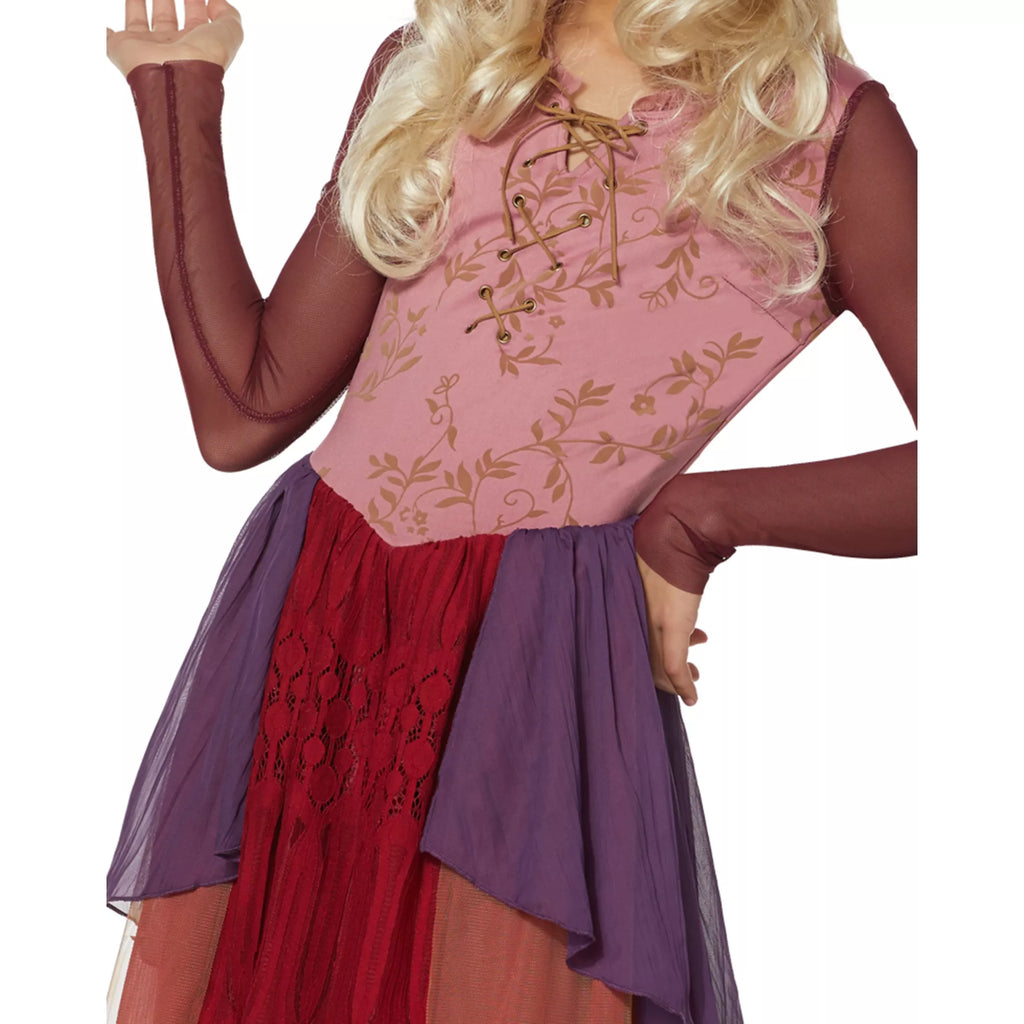 Girls Sarah Sanderson Dress Costume - Hocus Pocus
