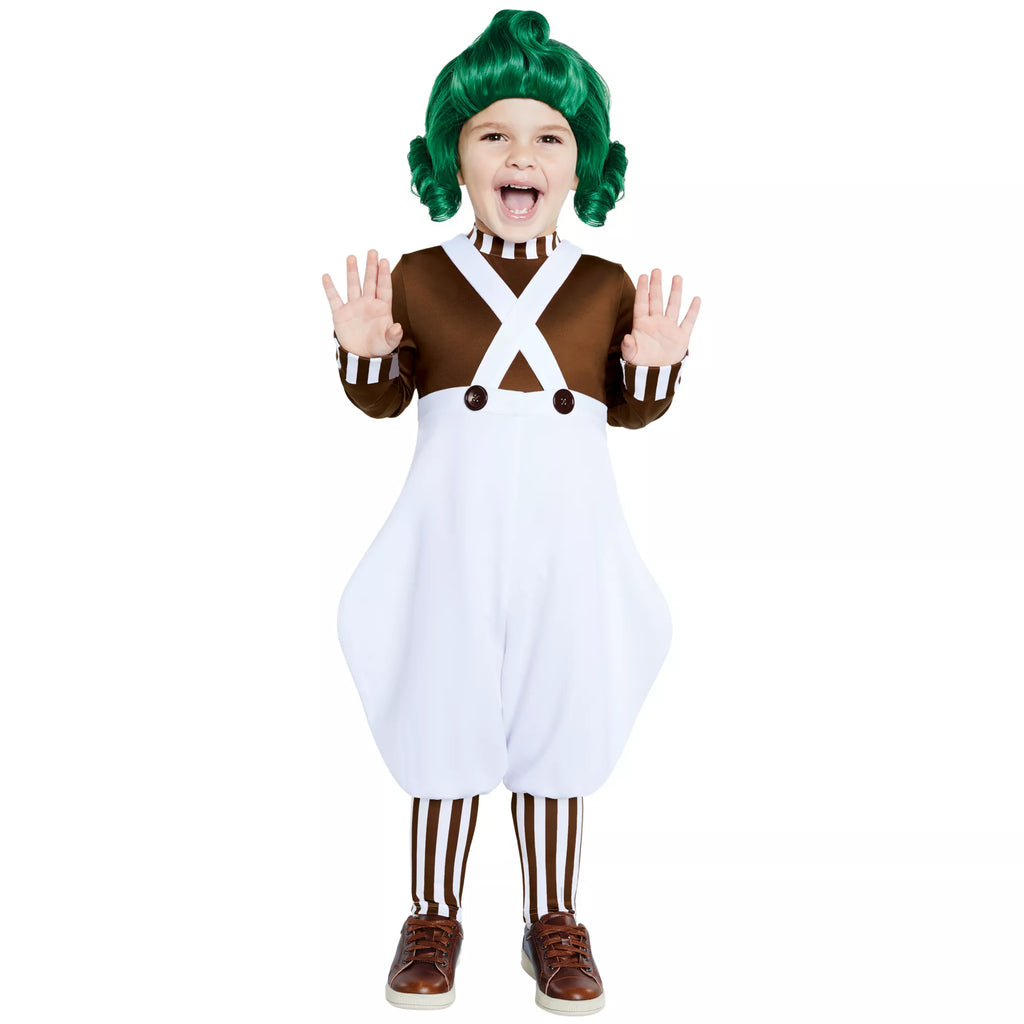 Toddler Oompa Loompa Costume - Willy Wonka and the Chocolate Factory