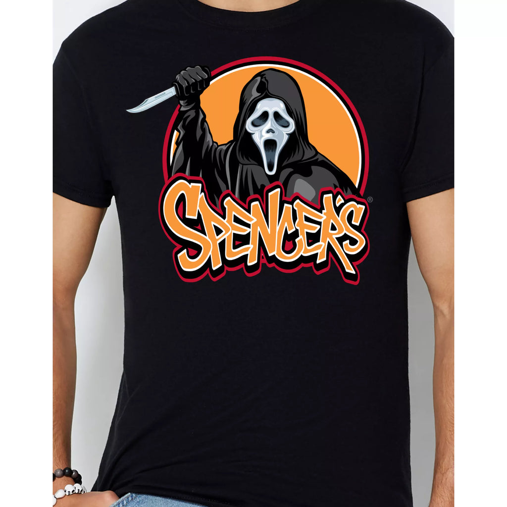 Ghost Face Spencer's Logo T Shirt