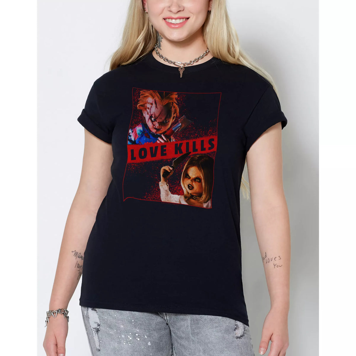 Love Kills Chucky T Shirt