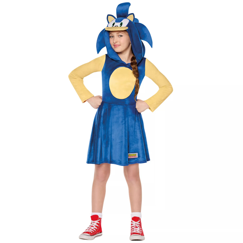 Kids Sonic the Hedgehog Dress Costume