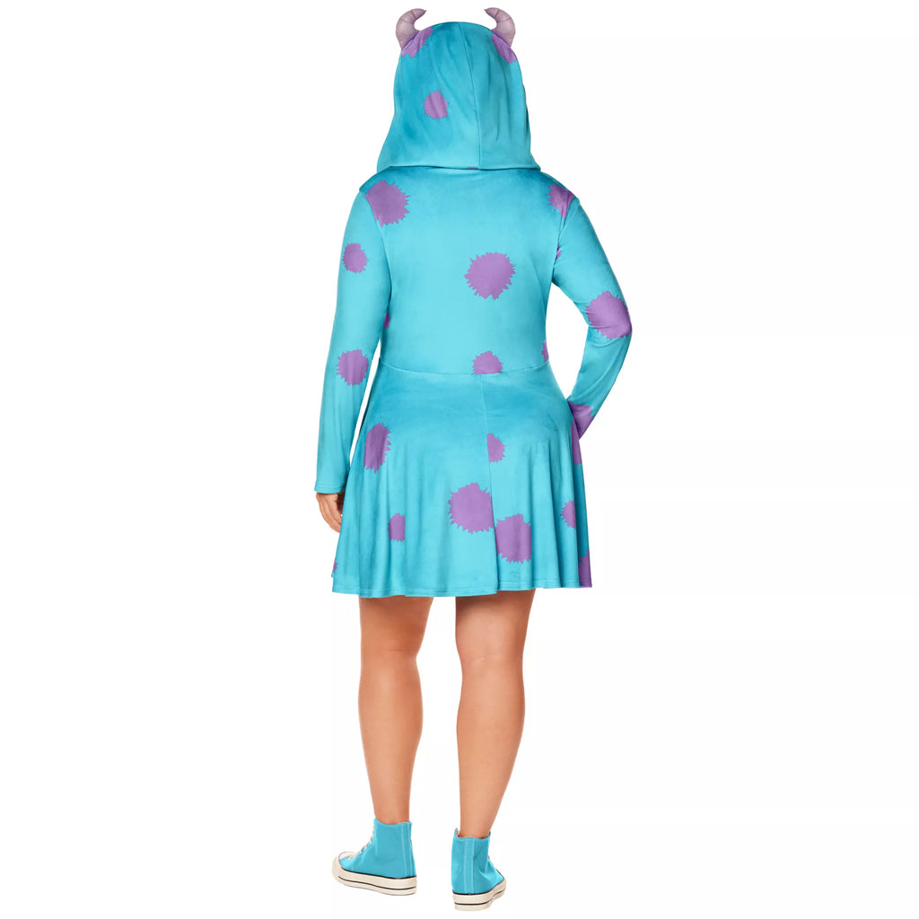 Plus Size Sulley Dress Costume - Monsters Inc.