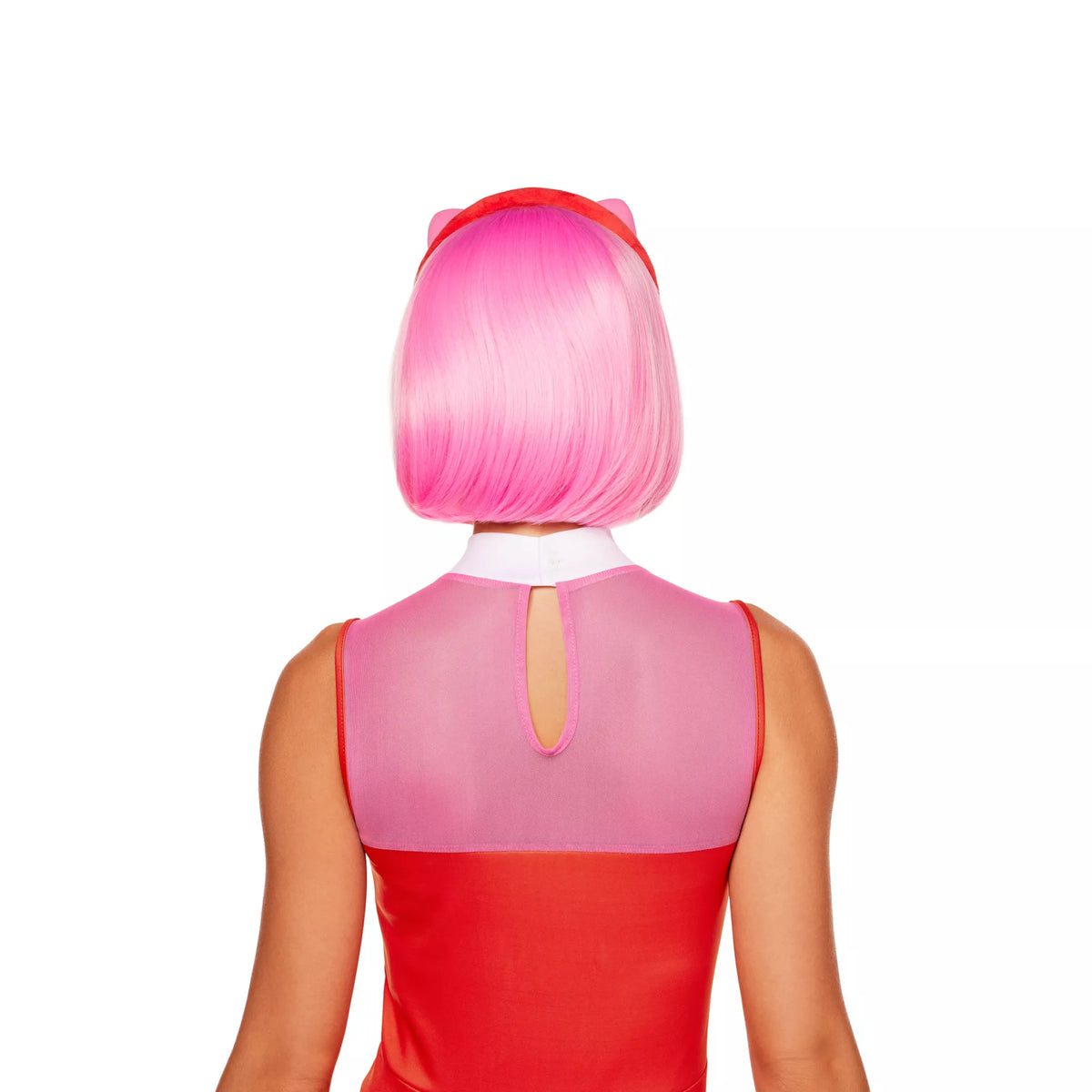 Amy Rose Wig with Ears - Sonic the Hedgehog