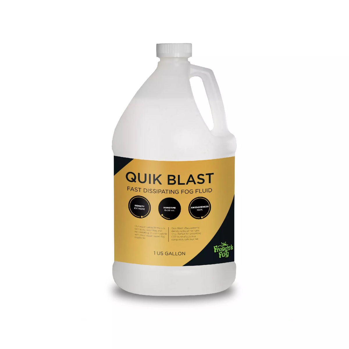 Quik Blast Fast-Dissipating Fog Juice 1 Gallon - Froggy's Fog