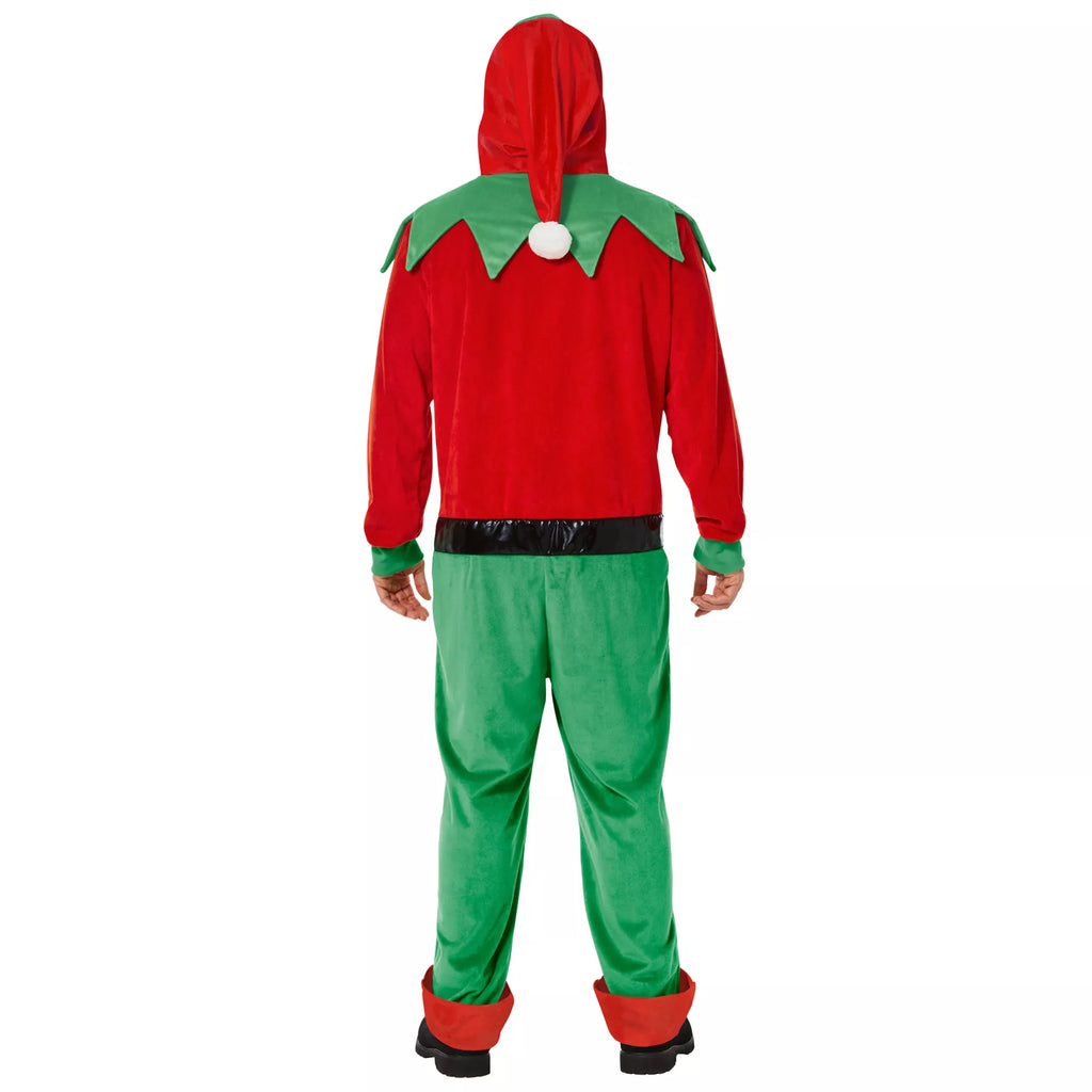 Adult Elf Jumpsuit Costume