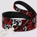 Buckle-Down Black and Red Friday the 13th Dog Leash