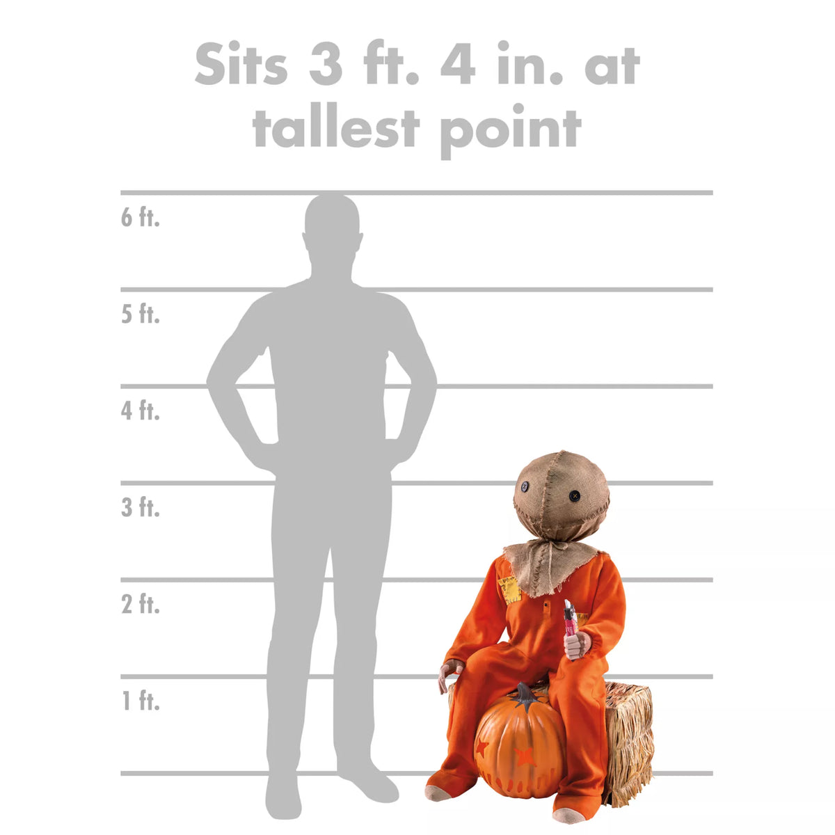 3 Ft 4 In Sam Animatronic - Trick ’r Treat