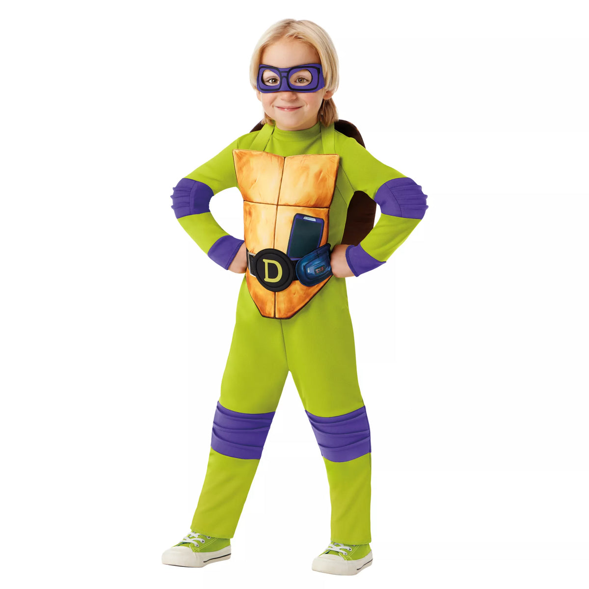 Toddler Donatello Jumpsuit Costume - TMNT Mutant Mayhem
